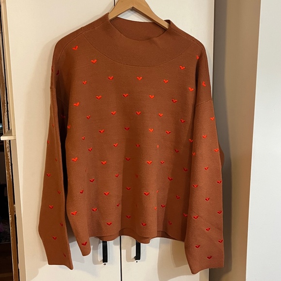 Anthropologie Cary’s Mock Neck Sweater size XL NWT - Picture 5 of 12